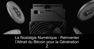 La Nostalgie Numérique : Réinventer l’Attrait du Bitcoin pour la Génération Z