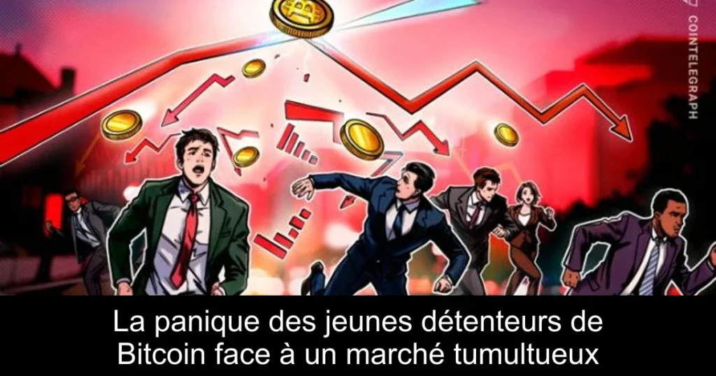 La panique des jeunes détenteurs de Bitcoin face à un marché tumultueux