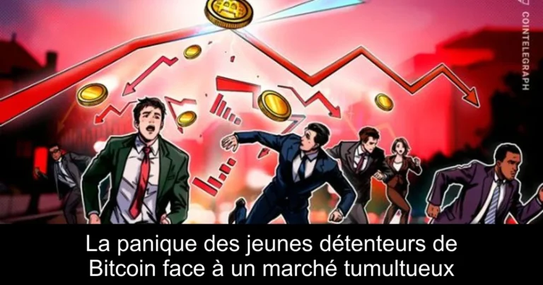 La panique des jeunes détenteurs de Bitcoin face à un marché tumultueux