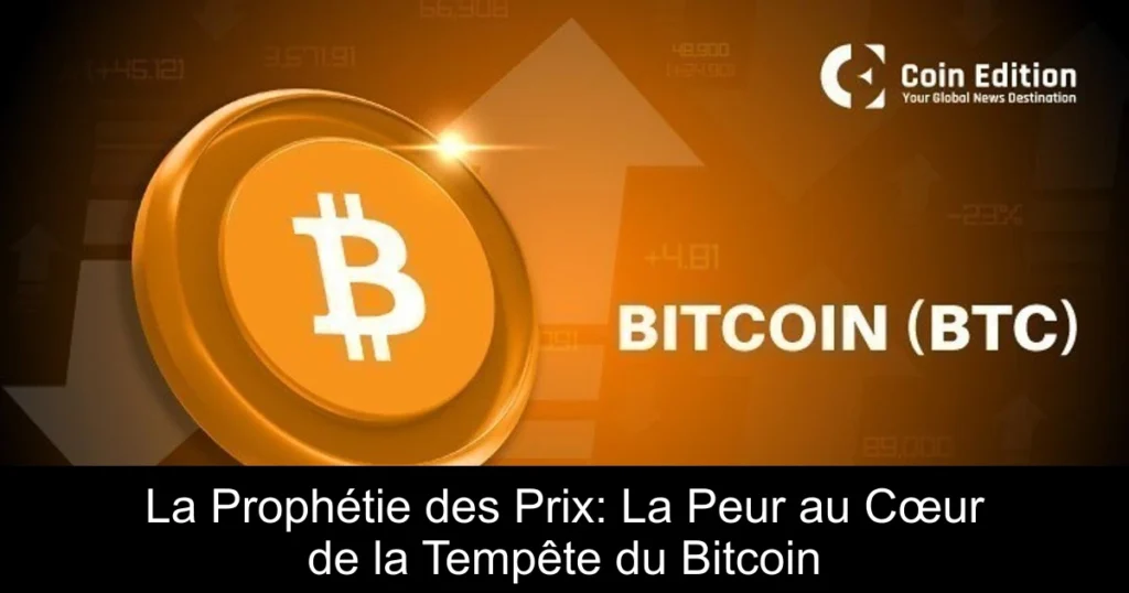La Prophétie des Prix: La Peur au Cœur de la Tempête du Bitcoin