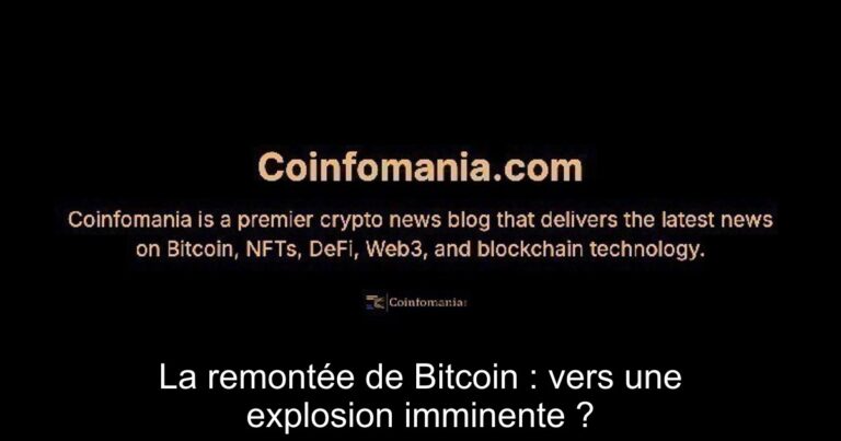 La remontée de Bitcoin : vers une explosion imminente ?
