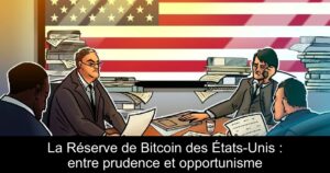 La Réserve de Bitcoin des États-Unis : entre prudence et opportunisme