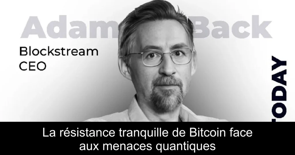 La résistance tranquille de Bitcoin face aux menaces quantiques