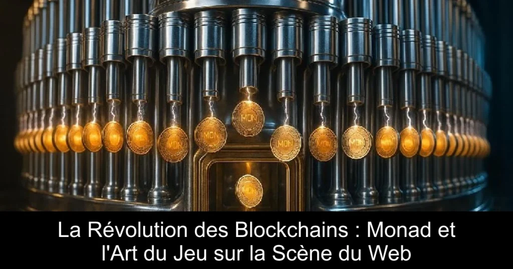 La Révolution des Blockchains : Monad et l’Art du Jeu sur la Scène du Web