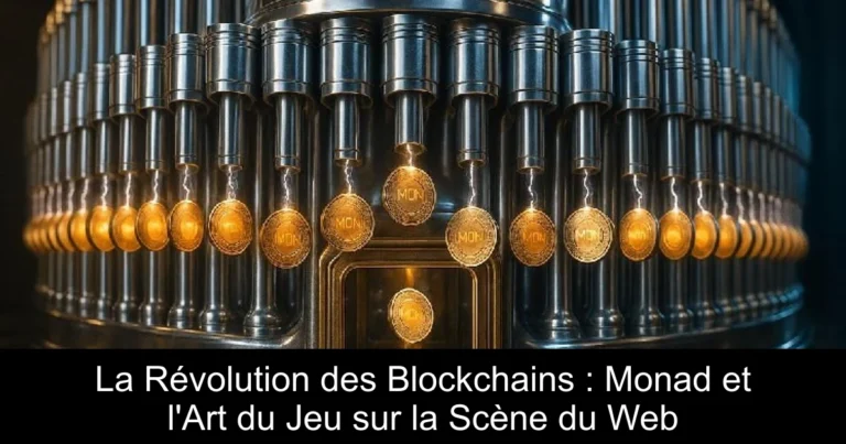 La Révolution des Blockchains : Monad et l'Art du Jeu sur la Scène du Web