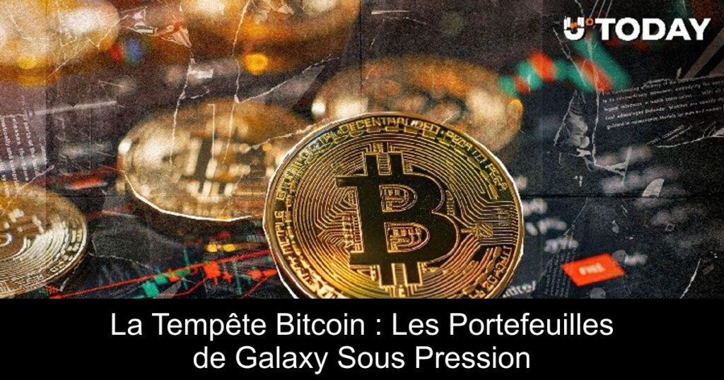 La Tempête Bitcoin : Les Portefeuilles de Galaxy Sous Pression