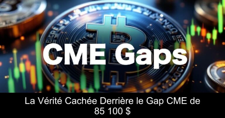 La Vérité Cachée Derrière le Gap CME de 85 100 $
