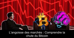 L&rsquo;angoisse des marchés : Comprendre la chute du Bitcoin