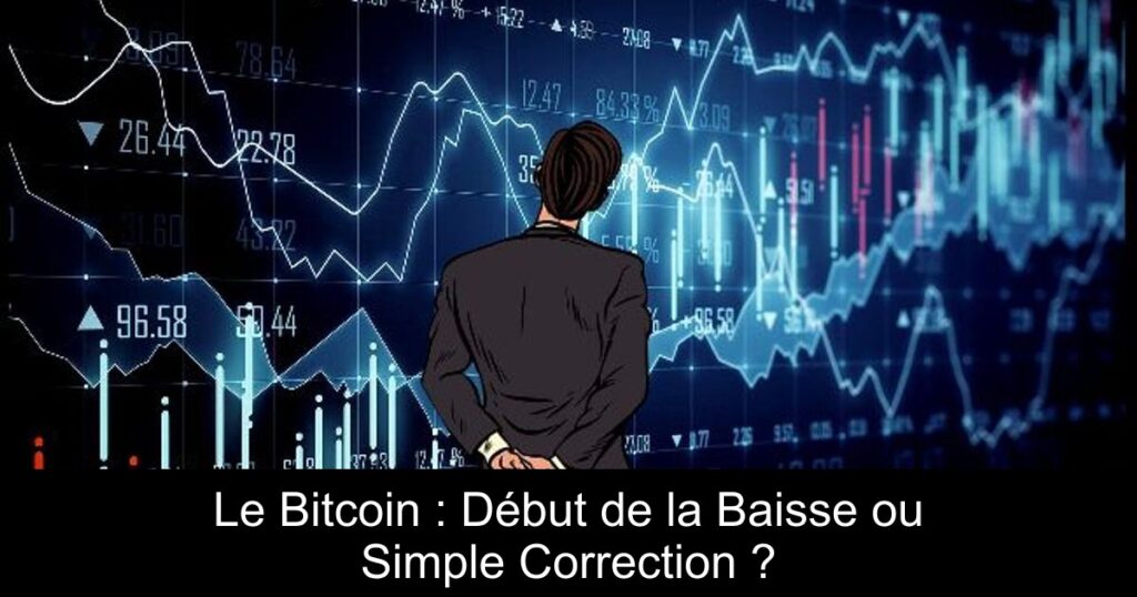 Le Bitcoin : Début de la Baisse ou Simple Correction ?