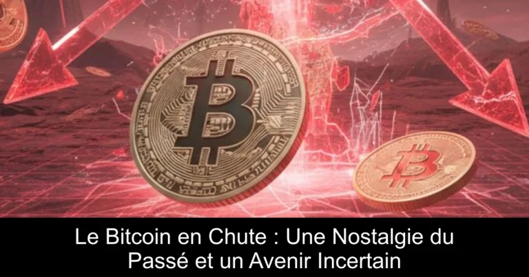 Le Bitcoin en Chute : Une Nostalgie du Passé et un Avenir Incertain