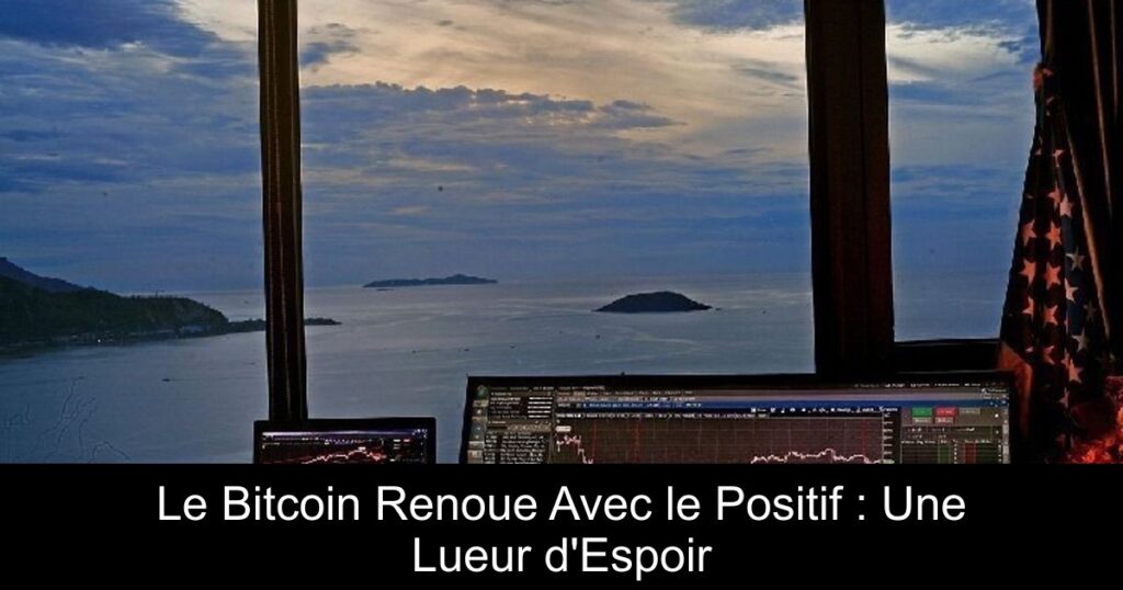 Le Bitcoin Renoue Avec le Positif : Une Lueur d’Espoir