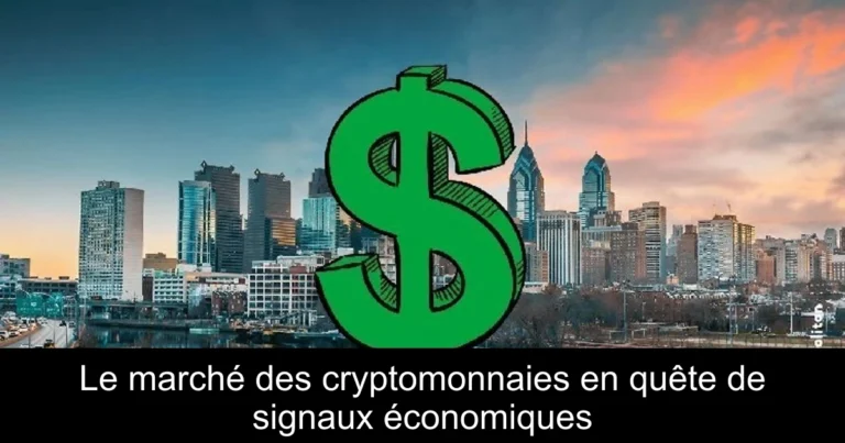 Le marché des cryptomonnaies en quête de signaux économiques