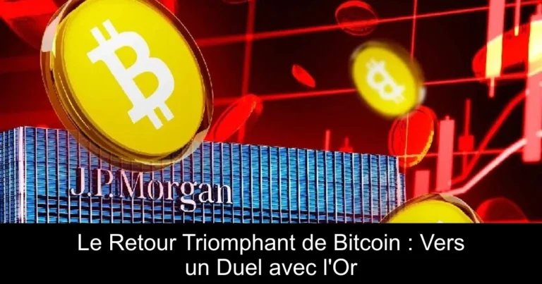 Le Retour Triomphant de Bitcoin : Vers un Duel avec l'Or