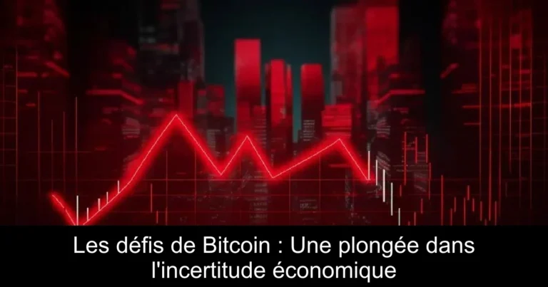 Les défis de Bitcoin : Une plongée dans l'incertitude économique