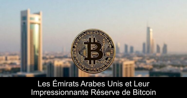 Les Émirats Arabes Unis et Leur Impressionnante Réserve de Bitcoin