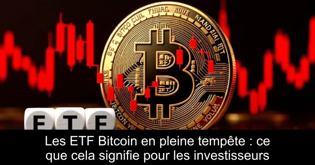Les ETF Bitcoin en pleine tempête : ce que cela signifie pour les investisseurs