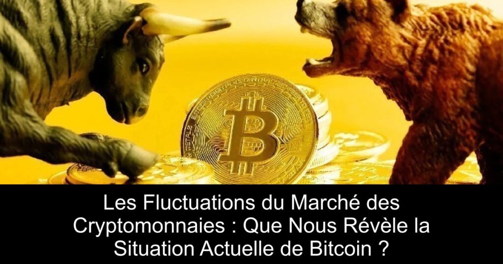 Les Fluctuations du Marché des Cryptomonnaies : Que Nous Révèle la Situation Actuelle de Bitcoin ?