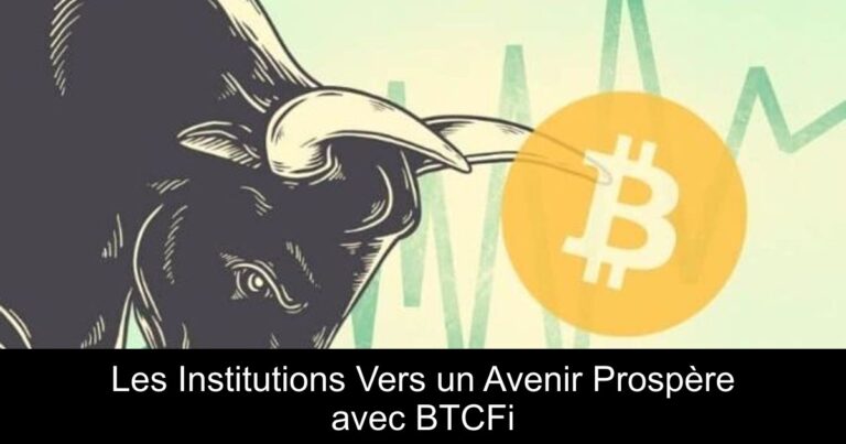 Les Institutions Vers un Avenir Prospère avec BTCFi