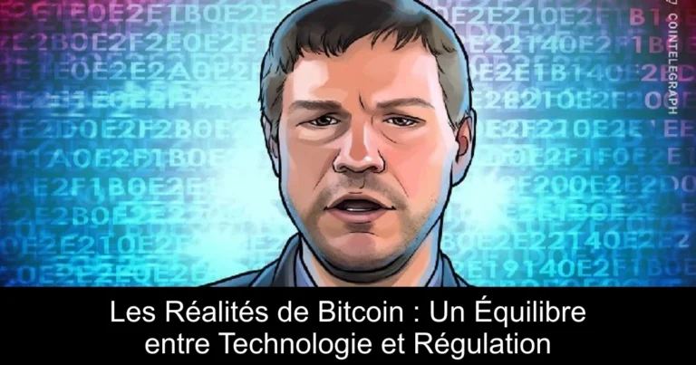 Les Réalités de Bitcoin : Un Équilibre entre Technologie et Régulation