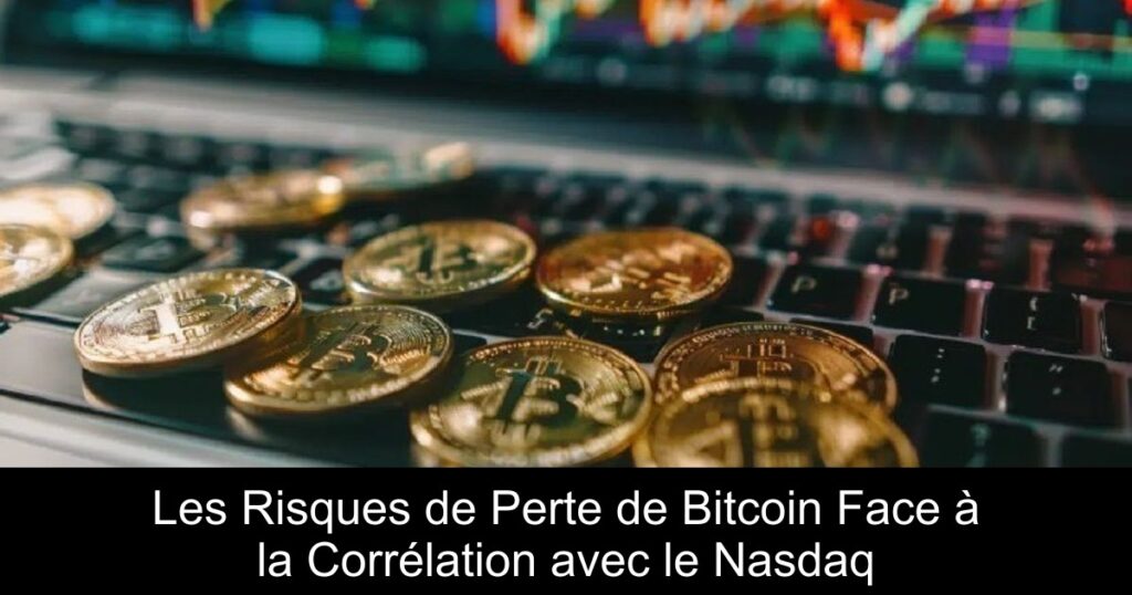 Les Risques de Perte de Bitcoin Face à la Corrélation avec le Nasdaq