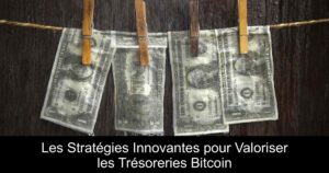 Les Stratégies Innovantes pour Valoriser les Trésoreries Bitcoin