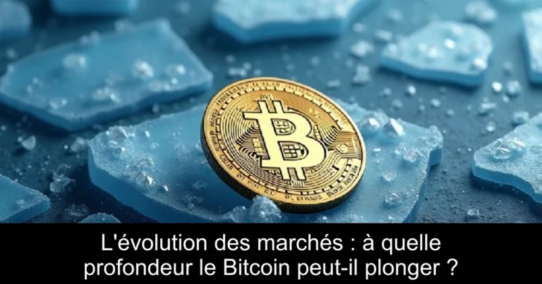 L'évolution des marchés : à quelle profondeur le Bitcoin peut-il plonger ?