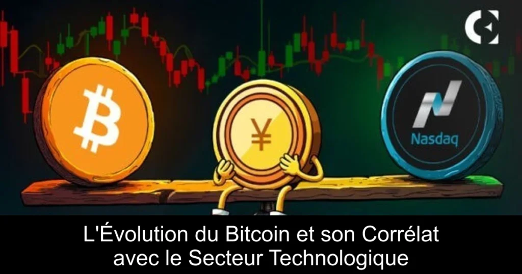 L’Évolution du Bitcoin et son Corrélat avec le Secteur Technologique