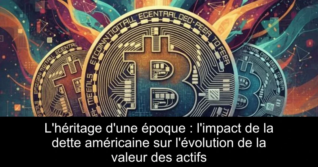 L’héritage d’une époque : l’impact de la dette américaine sur l’évolution de la valeur des actifs