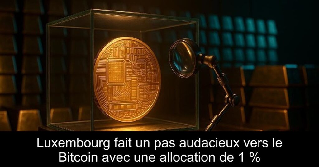 Luxembourg fait un pas audacieux vers le Bitcoin avec une allocation de 1 %