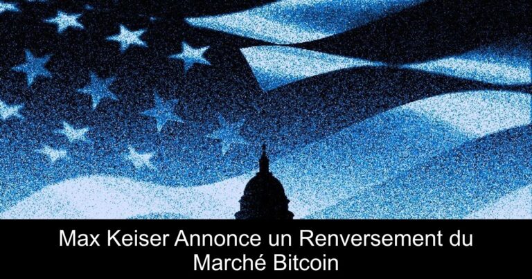 Max Keiser Annonce un Renversement du Marché Bitcoin