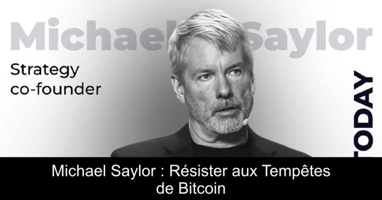 Michael Saylor : Résister aux Tempêtes de Bitcoin