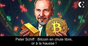 Peter Schiff : Bitcoin en chute libre, or à la hausse !