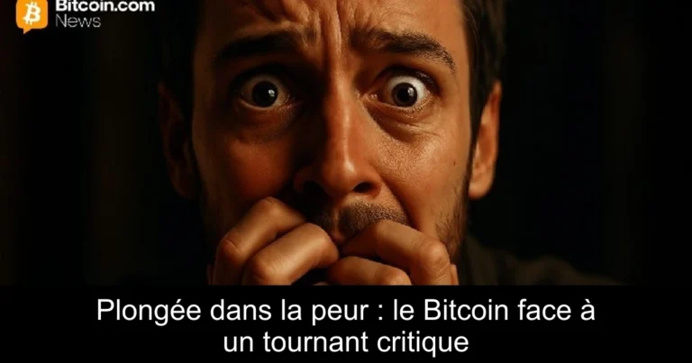 Plongée dans la peur : le Bitcoin face à un tournant critique