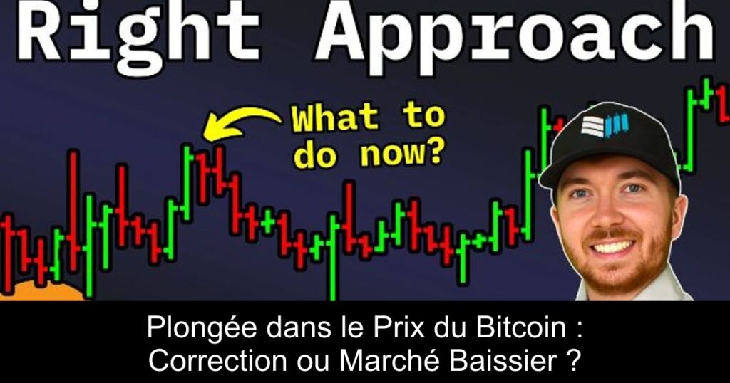 Plongée dans le Prix du Bitcoin : Correction ou Marché Baissier ?