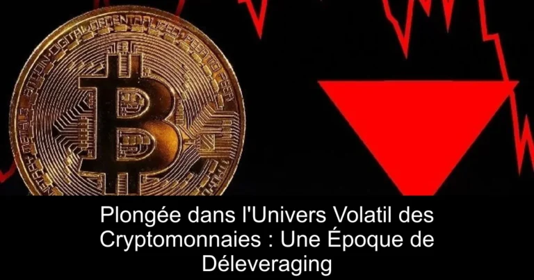 Plongée dans l'Univers Volatil des Cryptomonnaies : Une Époque de Déleveraging