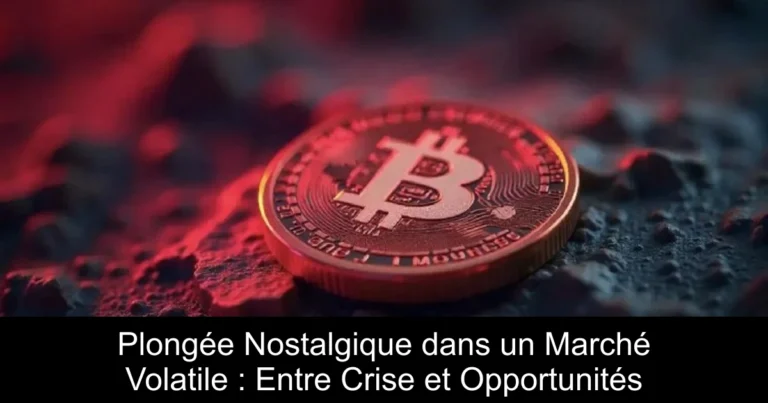 Plongée Nostalgique dans un Marché Volatile : Entre Crise et Opportunités