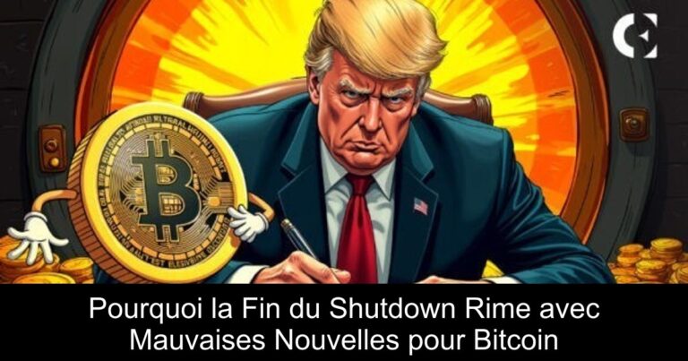 Pourquoi la Fin du Shutdown Rime avec Mauvaises Nouvelles pour Bitcoin