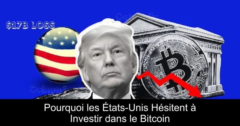 Pourquoi les États-Unis Hésitent à Investir dans le Bitcoin