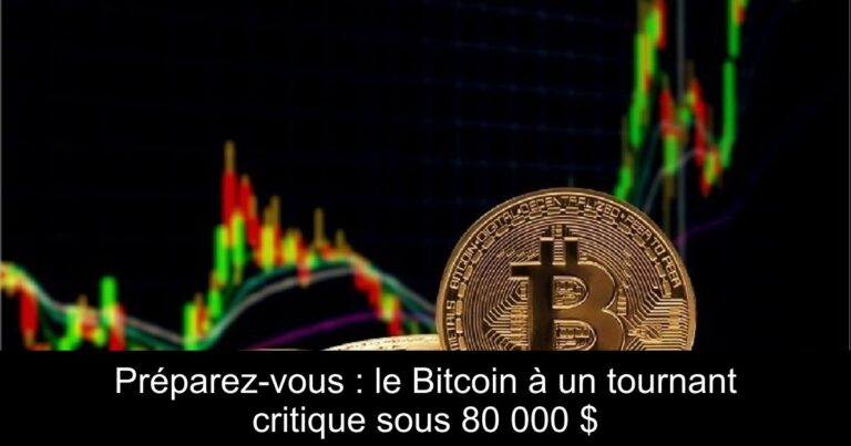 Préparez-vous : le Bitcoin à un tournant critique sous 80 000 $