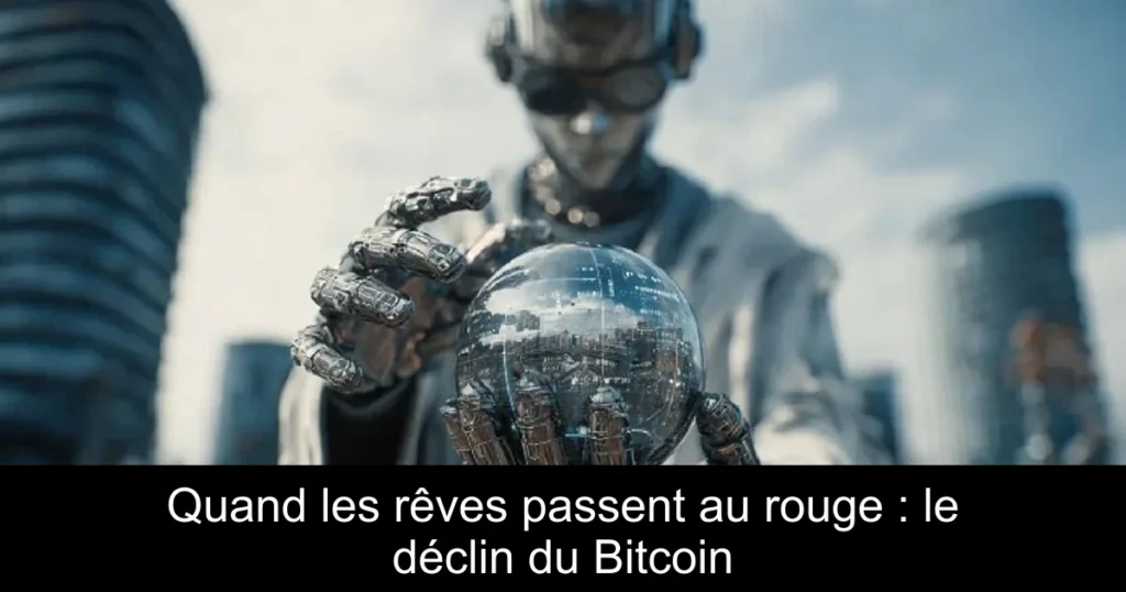 Quand les rêves passent au rouge : le déclin du Bitcoin