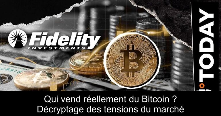 Qui vend réellement du Bitcoin ? Décryptage des tensions du marché