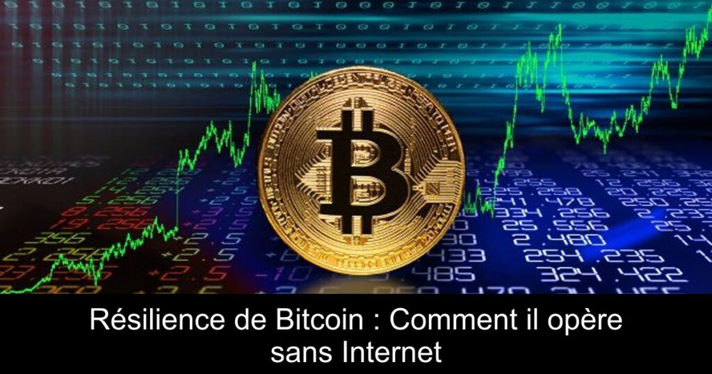Résilience de Bitcoin : Comment il opère sans Internet