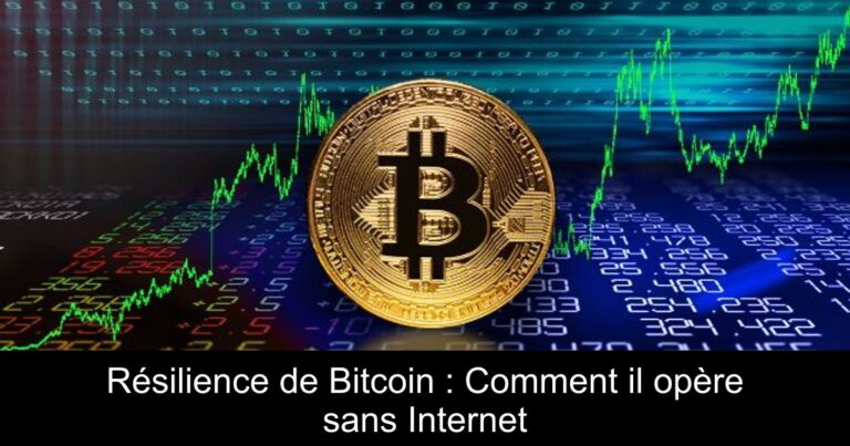 Résilience de Bitcoin : Comment il opère sans Internet