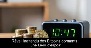 Réveil inattendu des Bitcoins dormants : une lueur d&rsquo;espoir