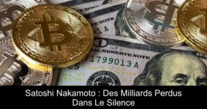 Satoshi Nakamoto : Des Milliards Perdus Dans Le Silence