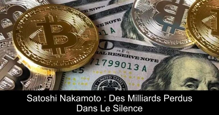 Satoshi Nakamoto : Des Milliards Perdus Dans Le Silence