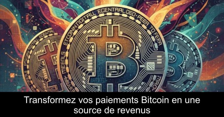 Transformez vos paiements Bitcoin en une source de revenus