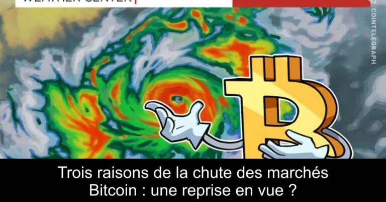Trois raisons de la chute des marchés Bitcoin : une reprise en vue ?