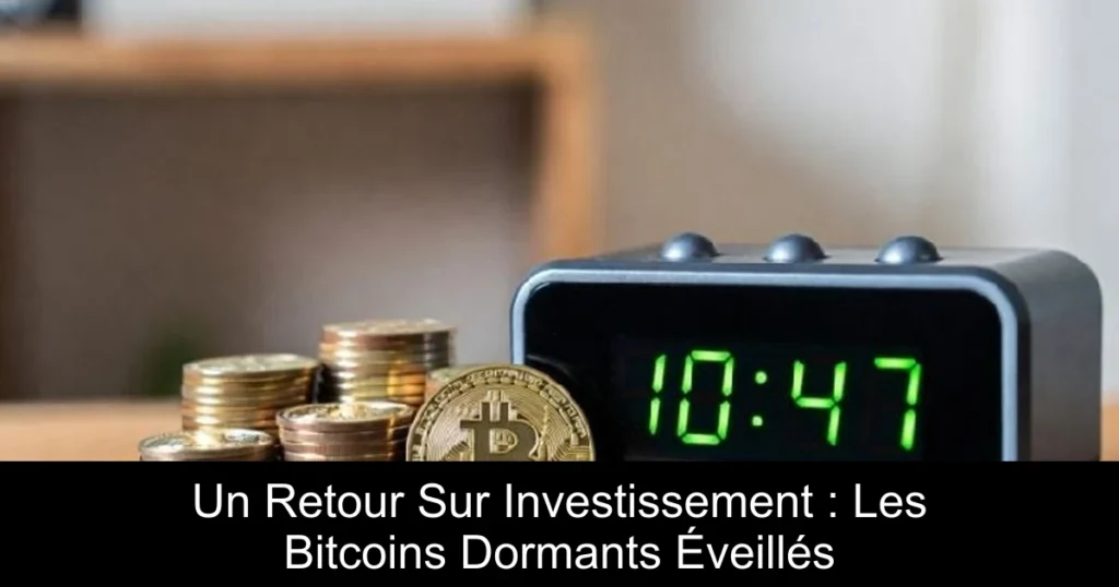 Un Retour Sur Investissement : Les Bitcoins Dormants Éveillés