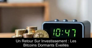 Un Retour Sur Investissement : Les Bitcoins Dormants Éveillés